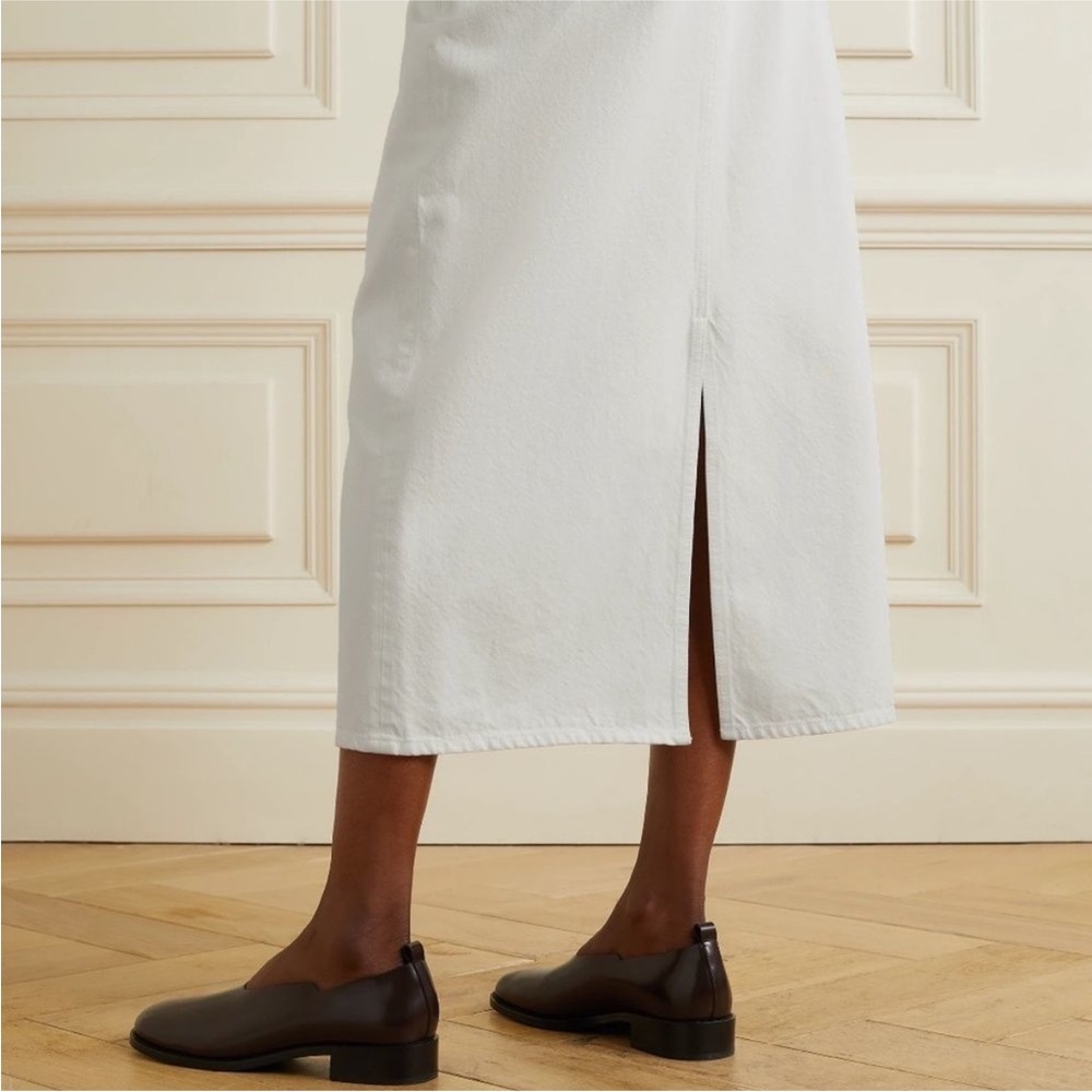 The Row Tima Long Pencil Denim Skirt - Size 6 - Picture 2 of 11